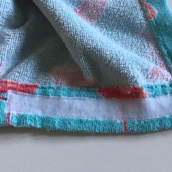 KOHL’s Pink Flamingo towel wrap-OS - Picture 8 of 12